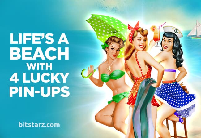 Life-is-a-Beach-with-4-Lucky-Pin-Ups