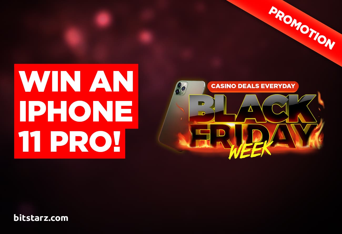 Win an iPhone 11 Pro in BitStarz Black Friday Week!