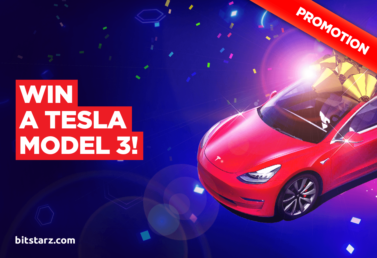 Win-a-Tesla-Model-3-by-Playing-at-BitStarz