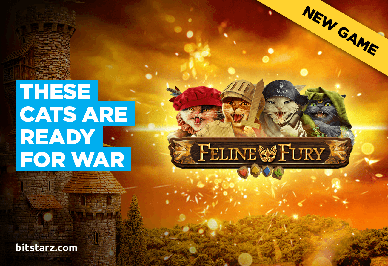 Cats on the Warpath Can Lead to Big Payouts in Feline Fury Slot