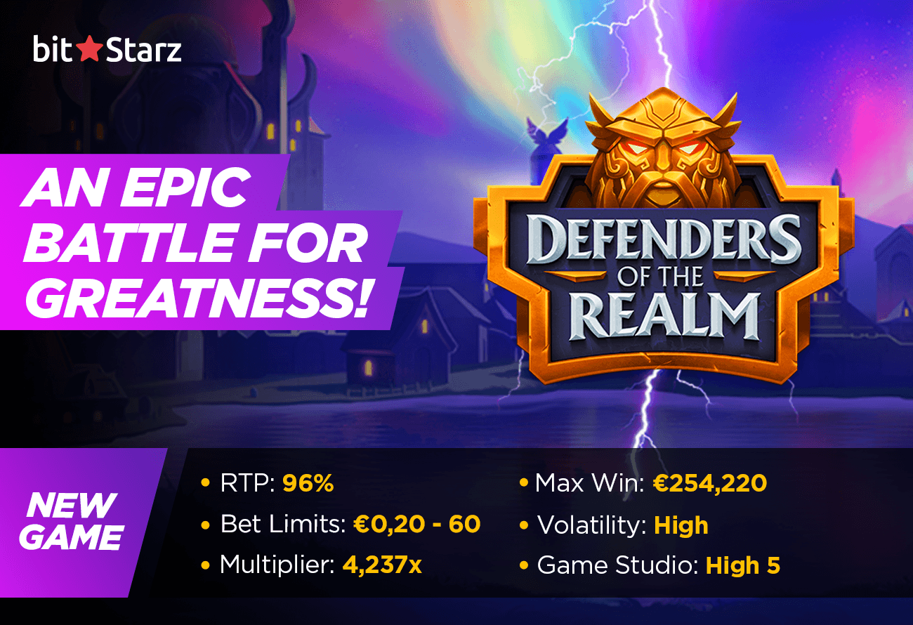 Fight-for-glory-and-riches-in-Defenders-of-the-Realm-slot!