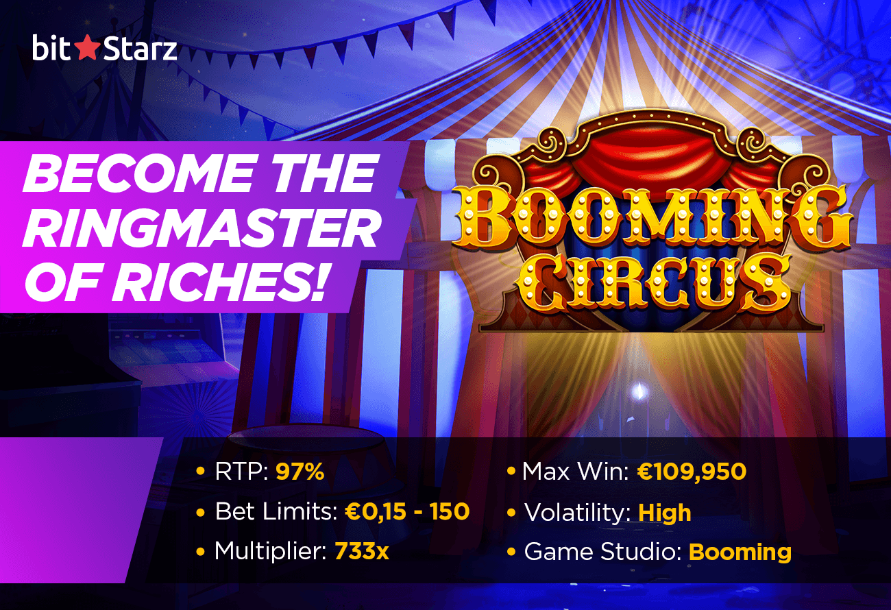 Turn-your-frown-upside-down-in-the-big-money-Booming-Circus-slot