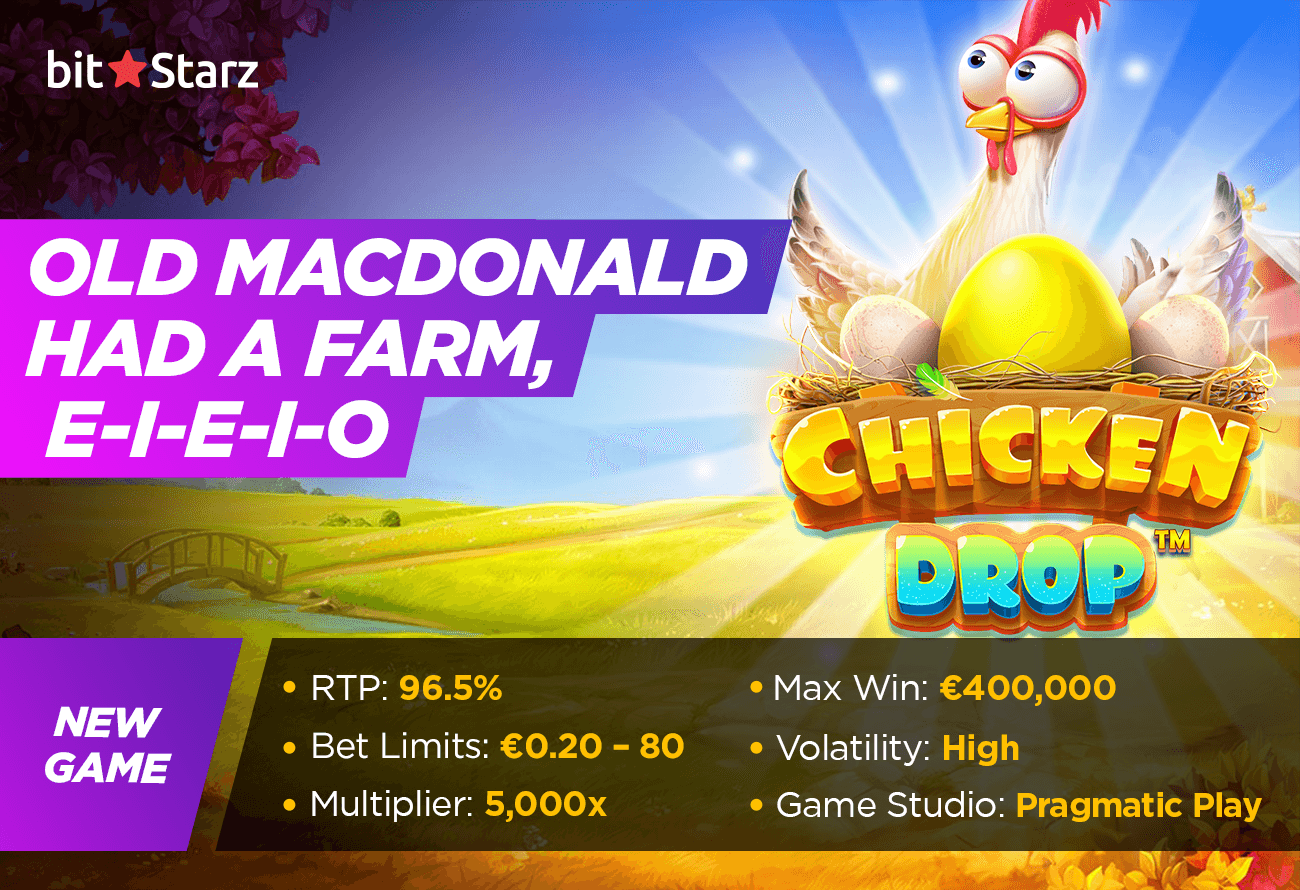 Experience-farm-life-deluxe-with-the-epic-new-Chicken-Drop-slot