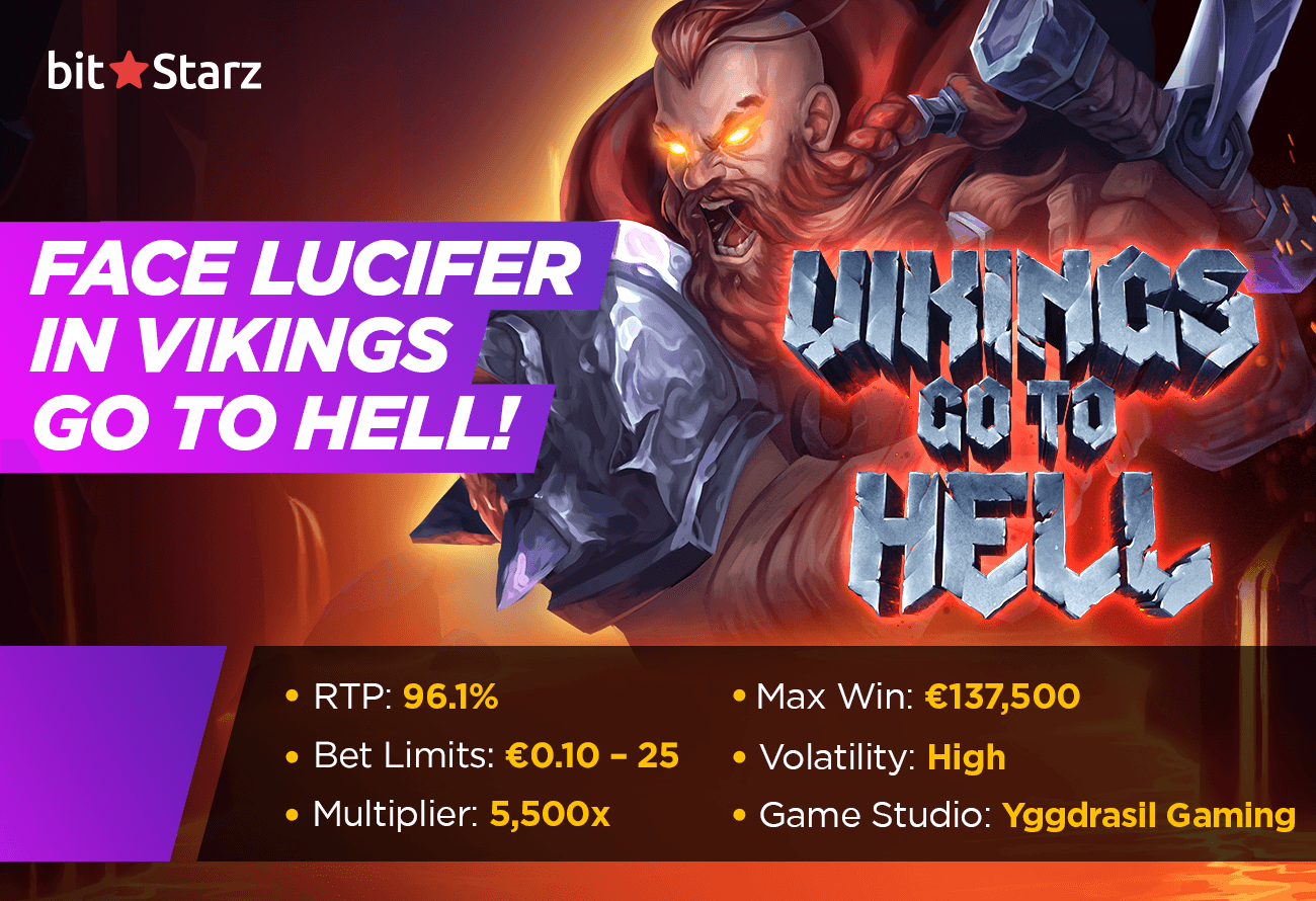 Take on the forces of evil in Vikings Go To Hell slot!