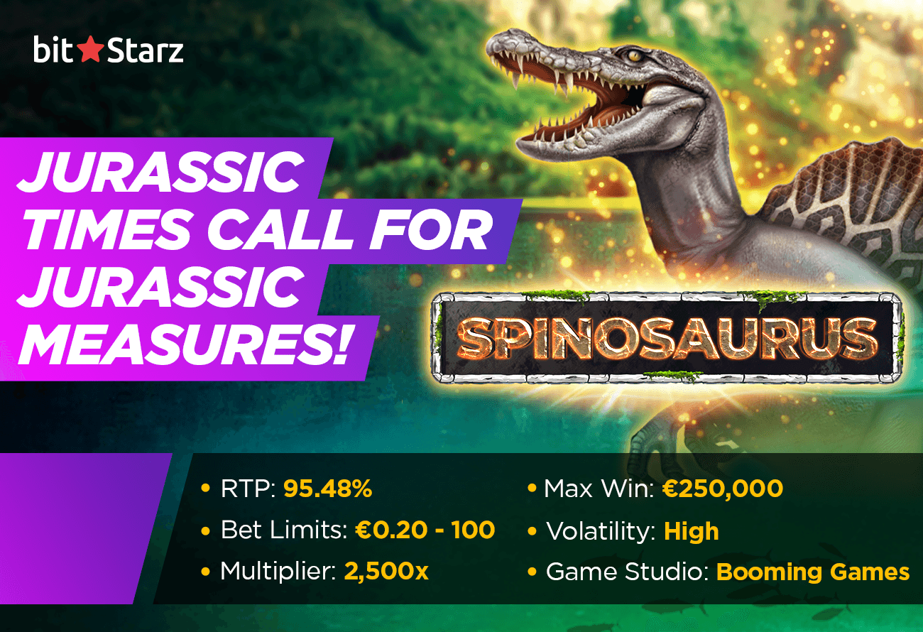 Volcanic-reels-erupt-with-monstrous-wins-in-Spinosaurus-slot!