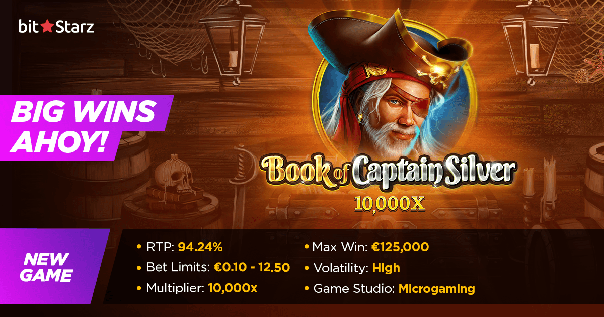 Set Sail Towards Mighty Wins With Book of Captain Silver Slot