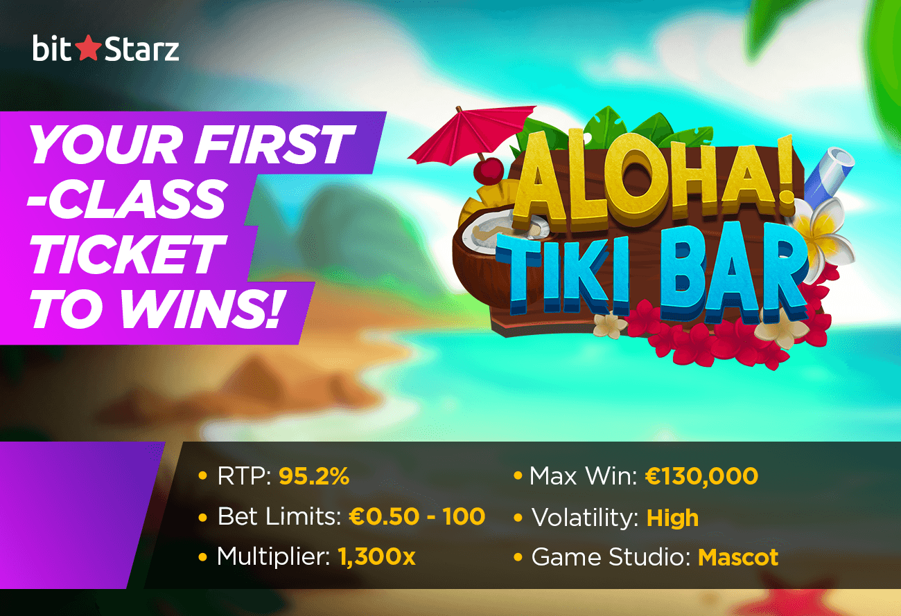 First-Class-Wins-Await-in-new-Aloha!-Tiki-Bar-Slot!
