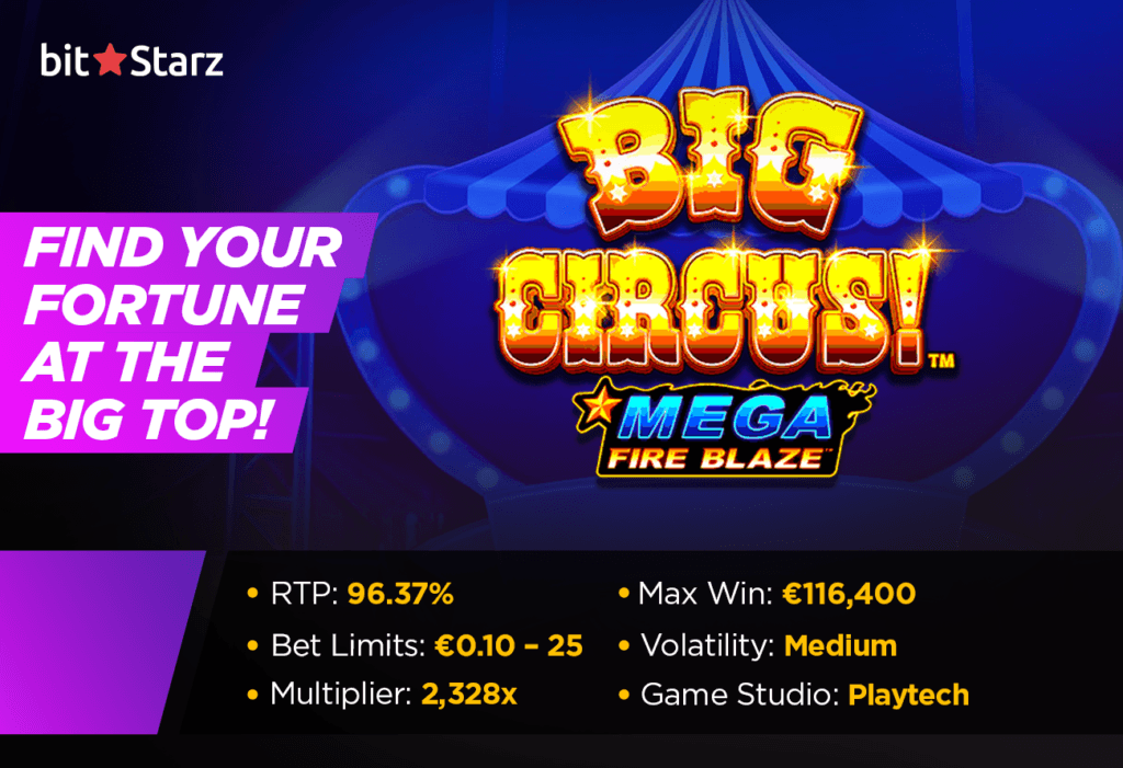 Step-Right-Up-in-New-Game-Mega-Fire-Blaze-Big-Circus-Slot