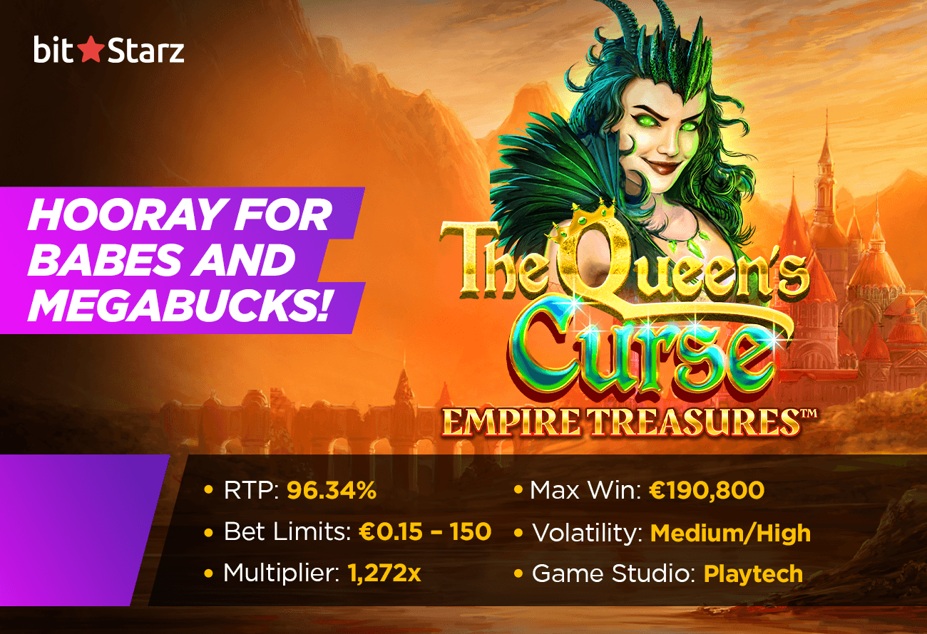 Queen’s-Curse-Empire-Treasures-Slot-is-a-Pure-Babe-Fest!