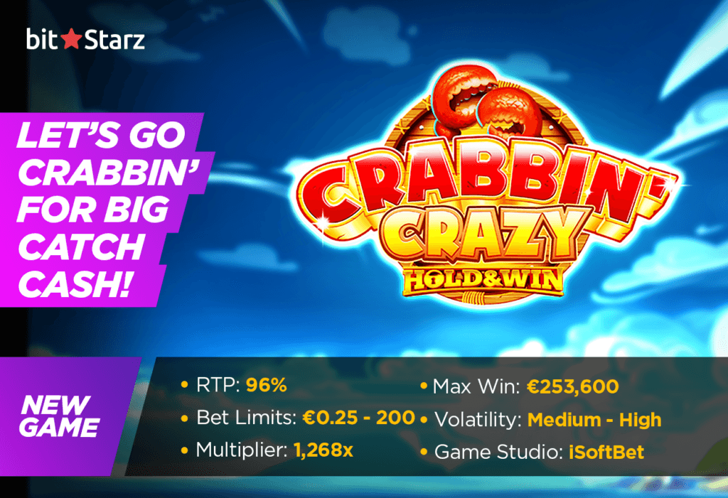 Reel-in-the-Biggest-Catch-in-Crabbin’-Crazy-Hold-&-Win-Slot!