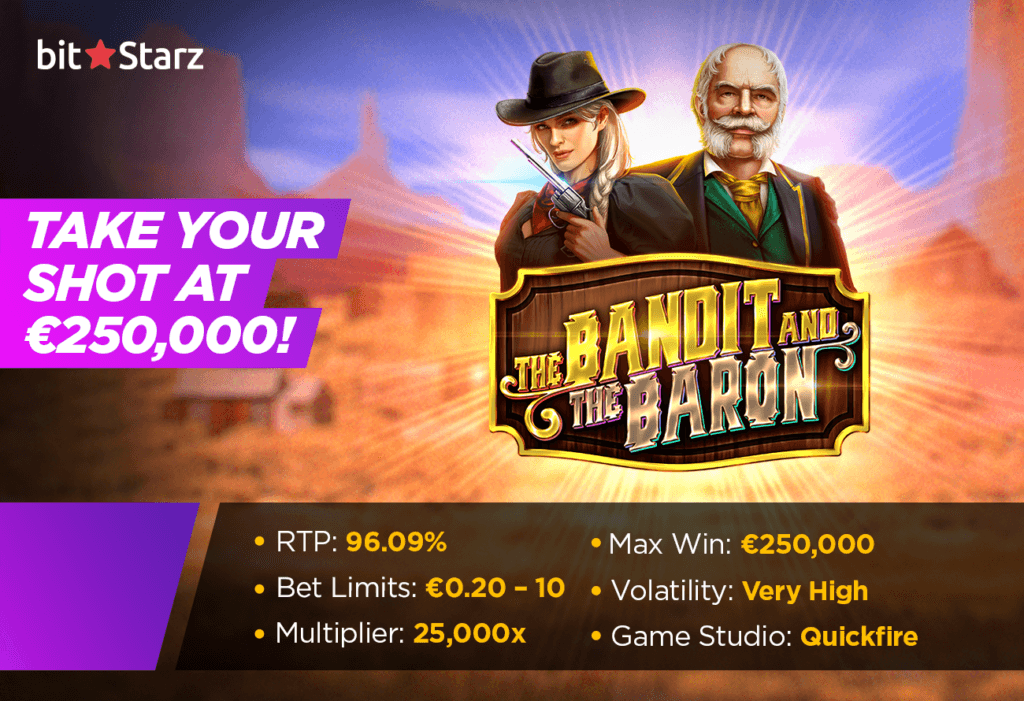 Wild West Shenanigans in The Bandit and the Baron Slot