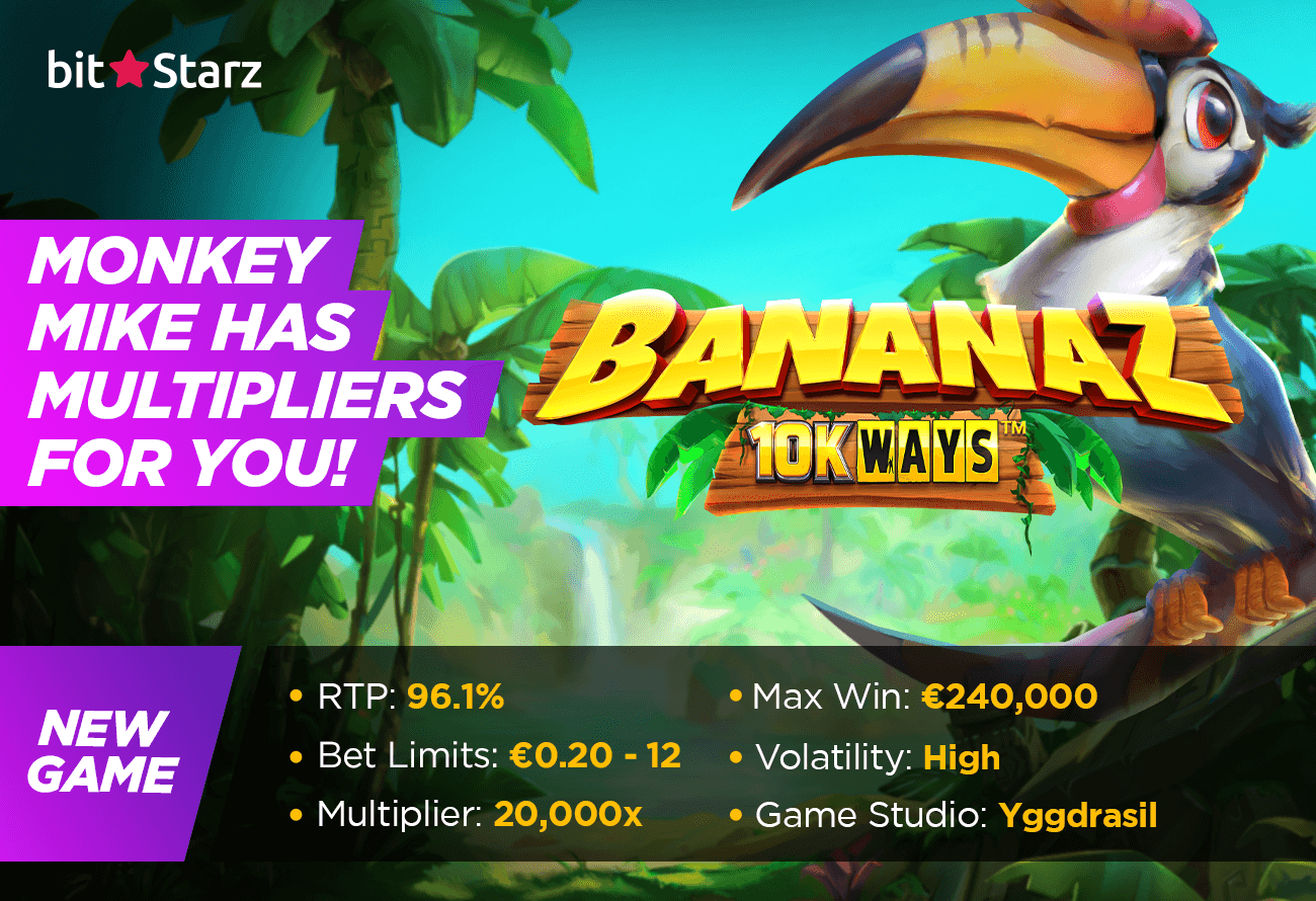 Go-Wild-With-Monkey-Mike-in-Bananaz-10K-Ways-Slot!