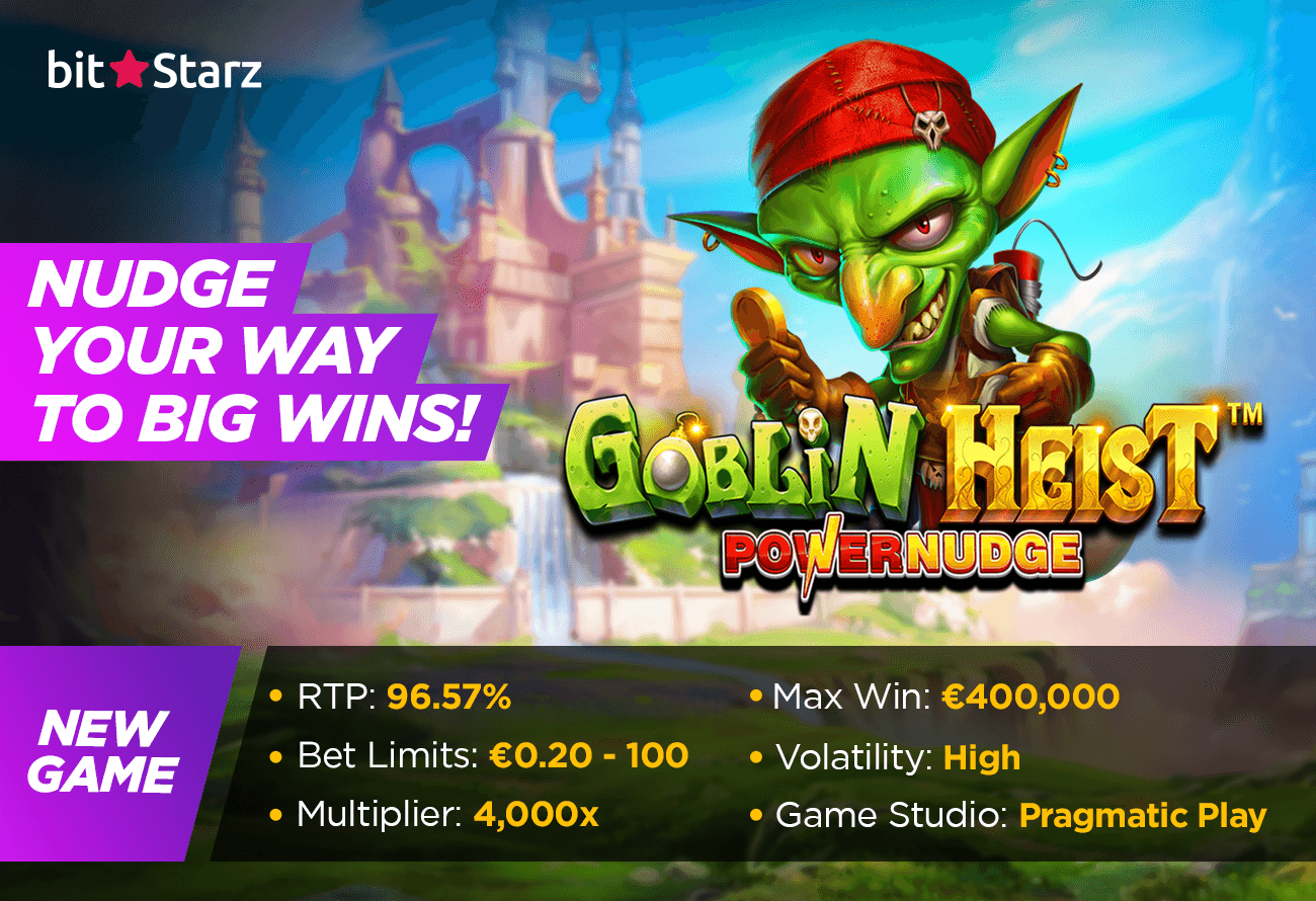 Loot the royal coffers and live like a king in Goblin Heist slot from Pragmatic Play
