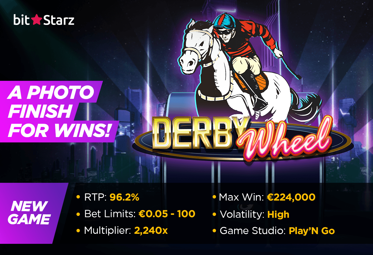 Back your Favorite Horse to Win in Derby Wheel Slot