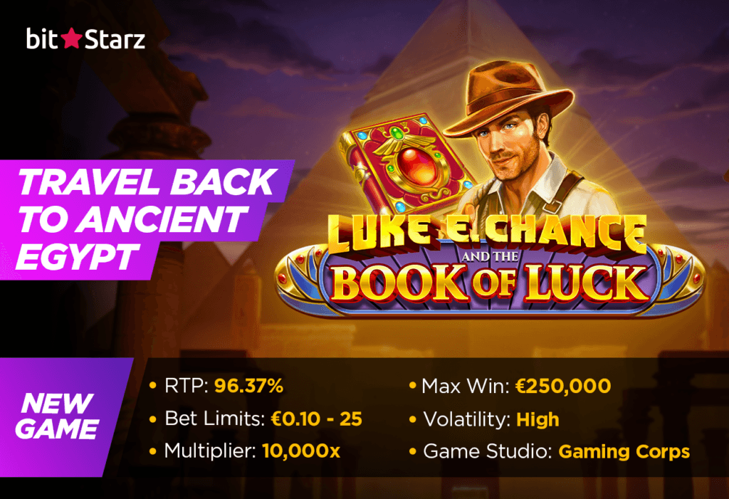 Win-with-the-Pharaohs-in-Luke-E-Chance-and-the-Book-of-Luck-Slot