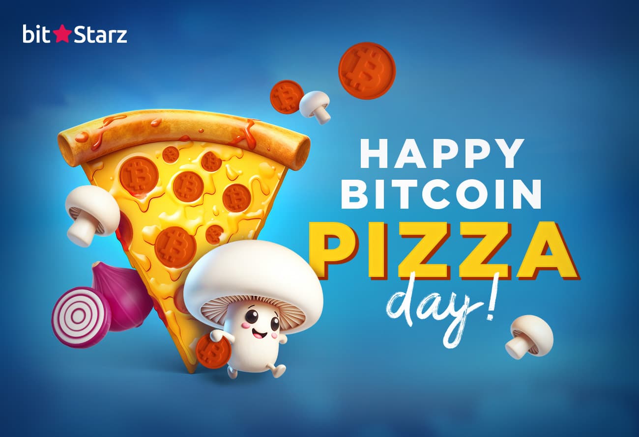 Spend Bitcoin Pizza Day with Extra Cheesy Slots at BitStarz!1