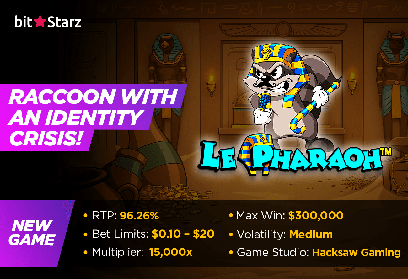 Smokey’s-Back---This-Time-in-Egypt---See-Him-in-Le-Pharaoh-Slot!