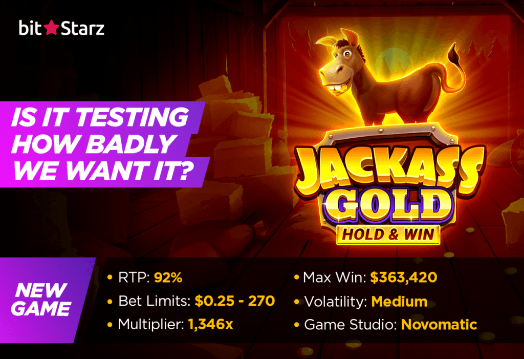 Jackass-Gold-Hold-&-Win-Slot-Striking-Gold---From-a-Donkey’s-Butt