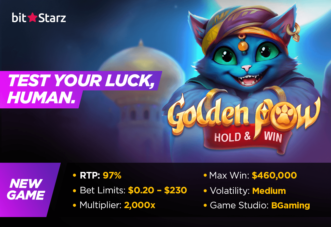 A Cat-Genie Adventure in Golden Paw Hold & Win Slot