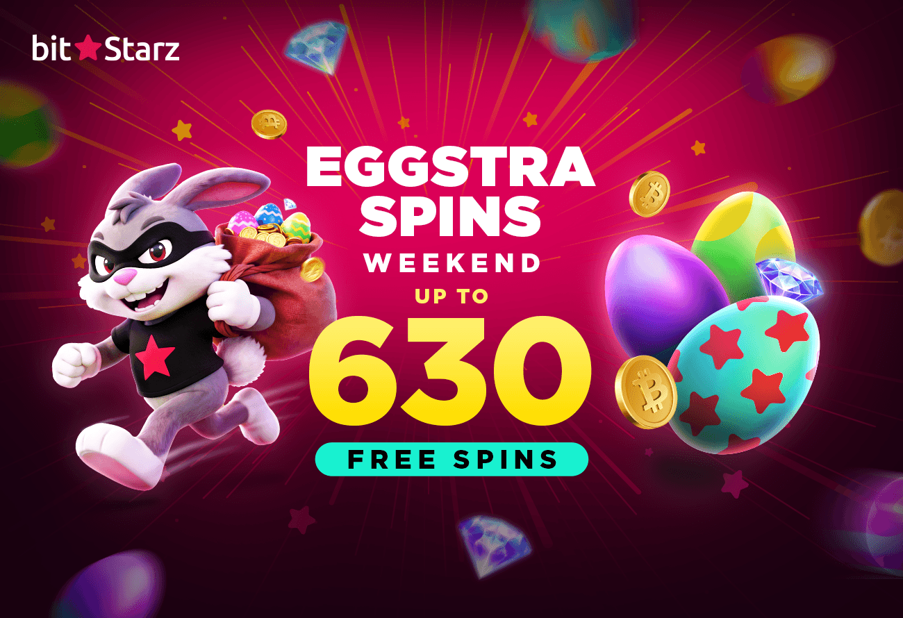 The BitStarz Bunny Delivered. 630 Free Spins, No Questions Asked.