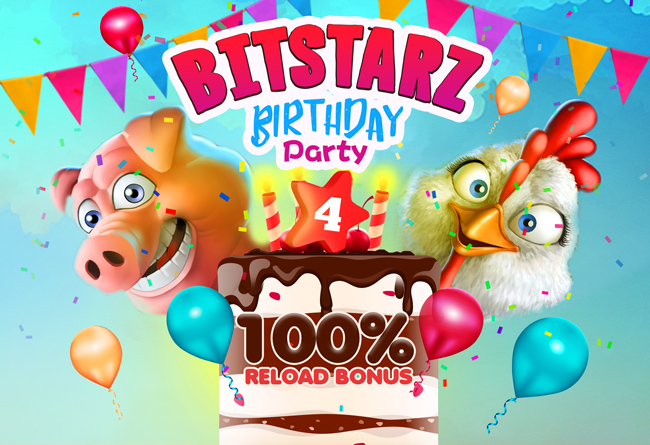 BitStarz Celebrates Its 4th Birthday!
