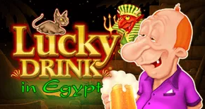 Lucky Drink in Egypt slot - Bitstarz