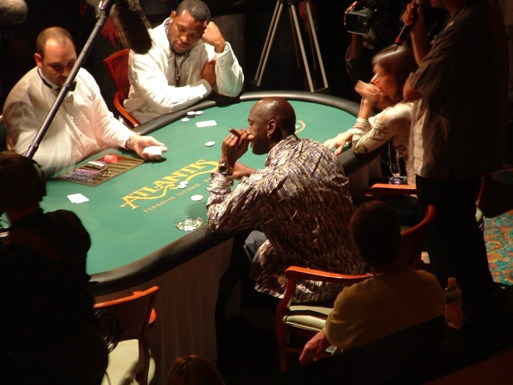 When Sports Stars Swap the Field for the Felt Michael Jordan