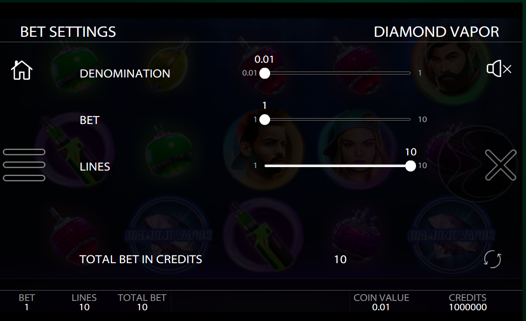 Diamond vapor 1