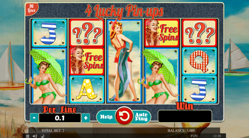 4lucky pinups
