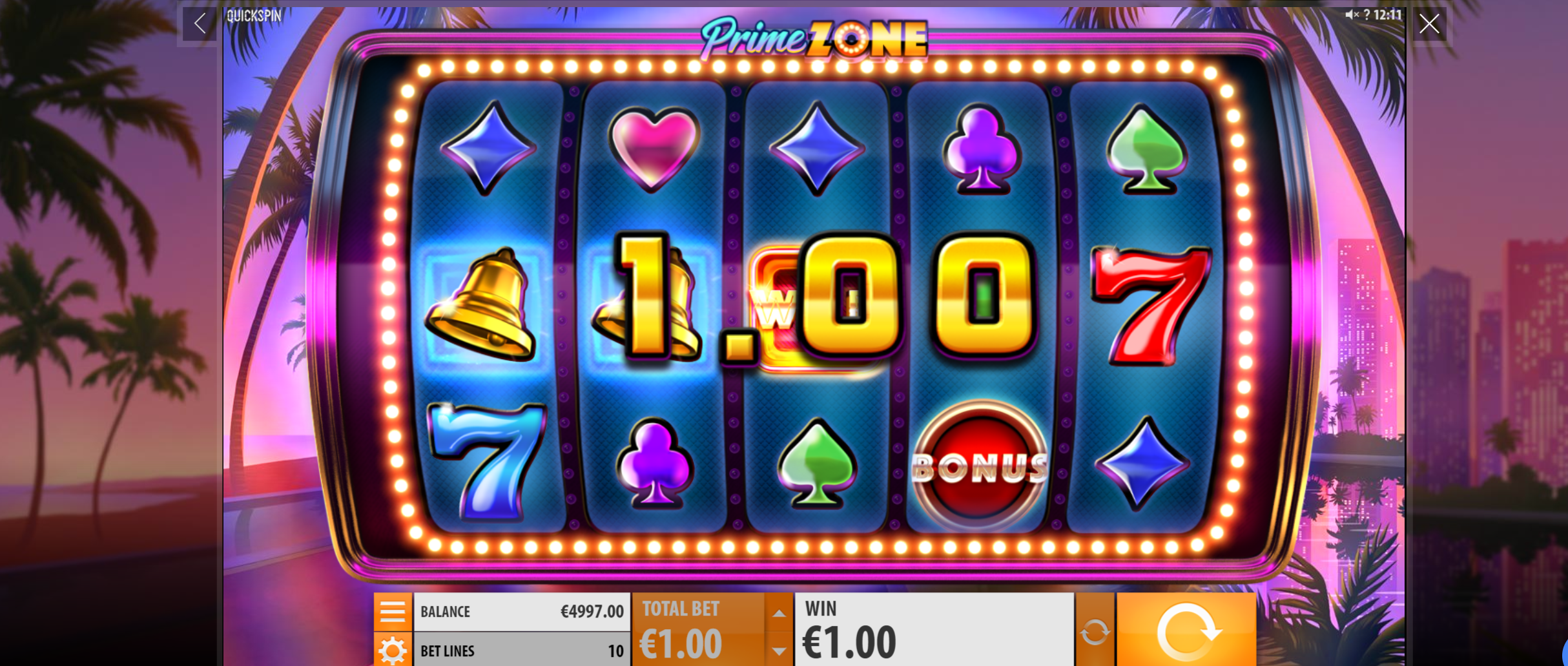 PrimeZone slot win - Bitstarz