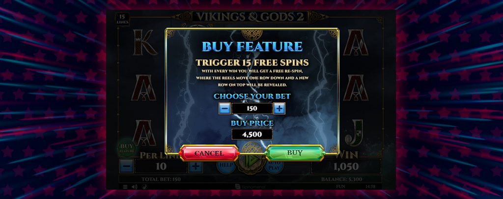 Battle Your Way to Victory in Vikings & Gods II 15 Lines4