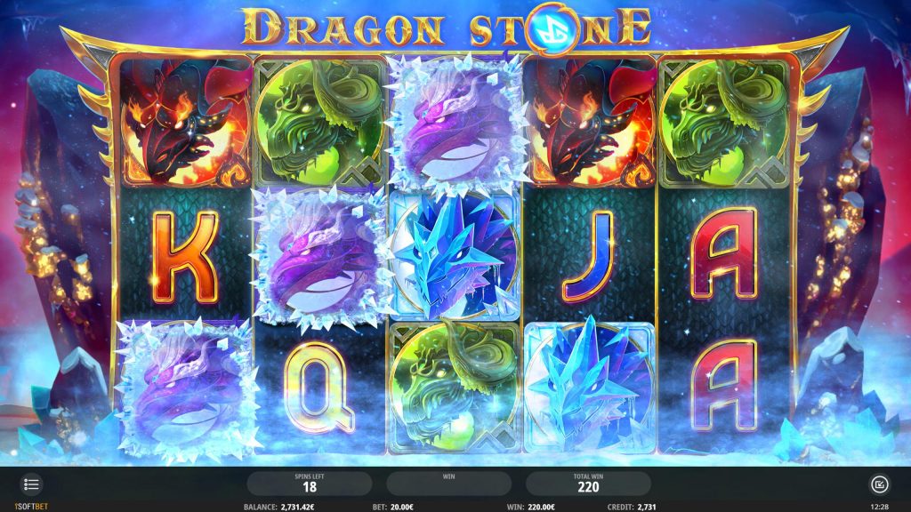 DragonStoneIce Storm Spins