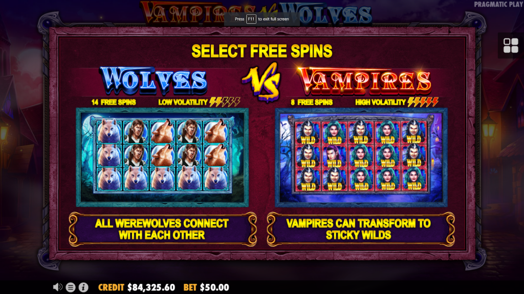 vamps-v-wolves-free-spins