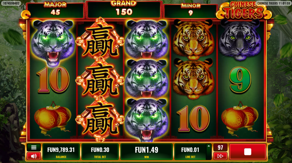 Chinese tigers3 slot - Bitstarz