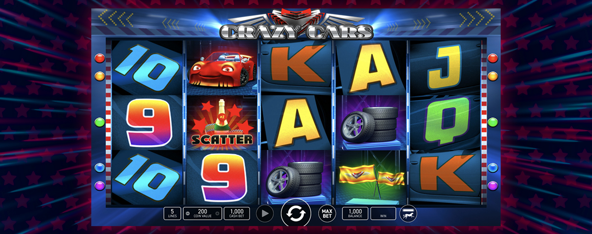 Crazy Fast, Crazy Fun and Even Crazier Payouts in Crazy Cars Slot special-image-01