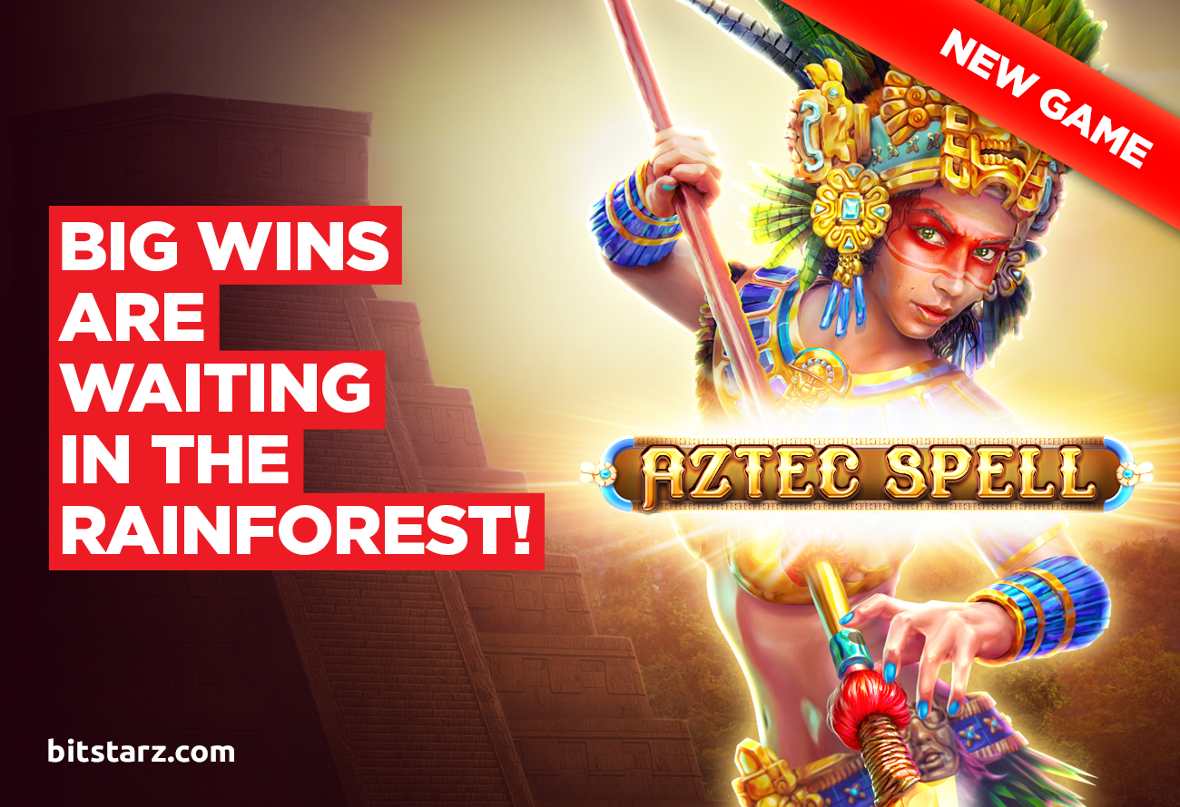 Work Your Magic and Strike Gold in the Brand New Aztec Spell Slot by @spinomenal!