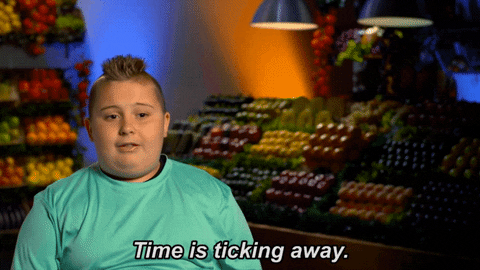 time is ticking away giphy