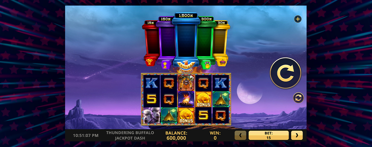 Join-the-Stampede-in-the-Thundering-Buffalo-Jackpot-Dash-Slot-special-image