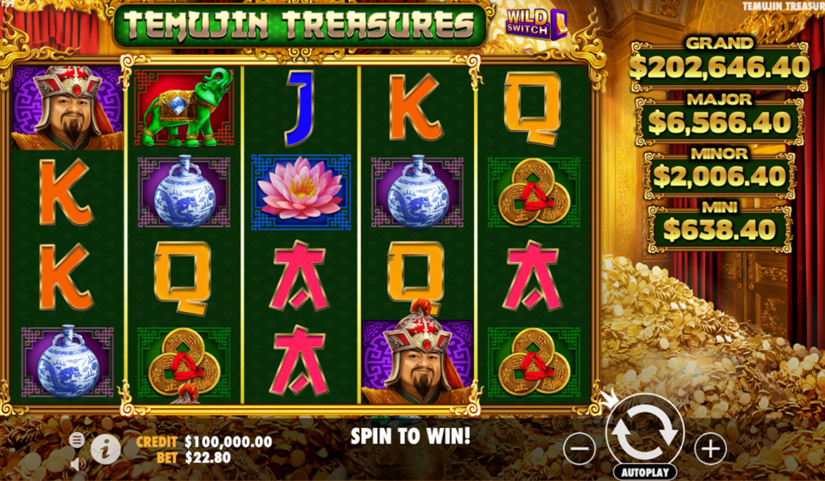 Bag-One-of-Genghis-Khan’s-Jackpots-in-the-Temujin-Treasures-Slot-special-image