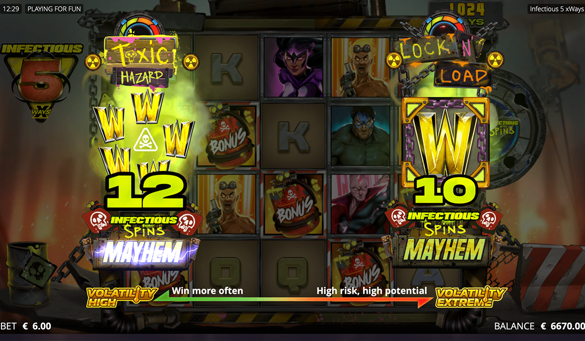 Catch-some-cash-in-Infectious-5-xWays-slot!-special-image