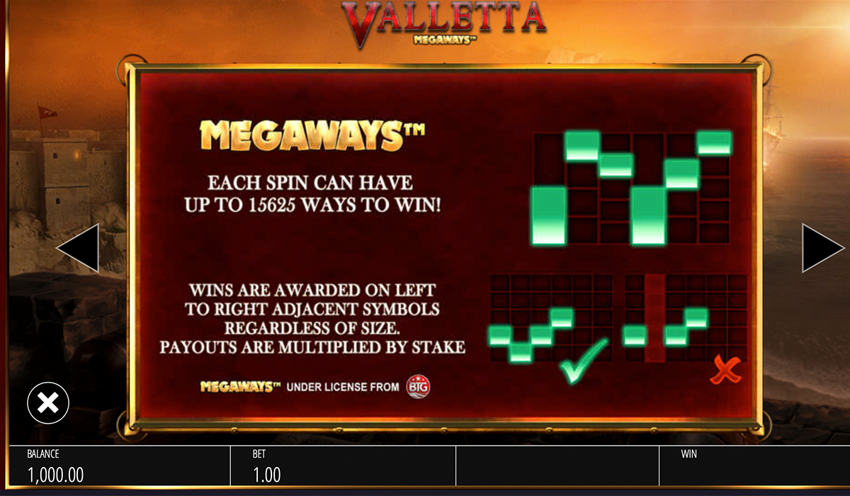 Valletta-Megaways-equals-mega-prizes-and-mega-fun!-special-image_paytable