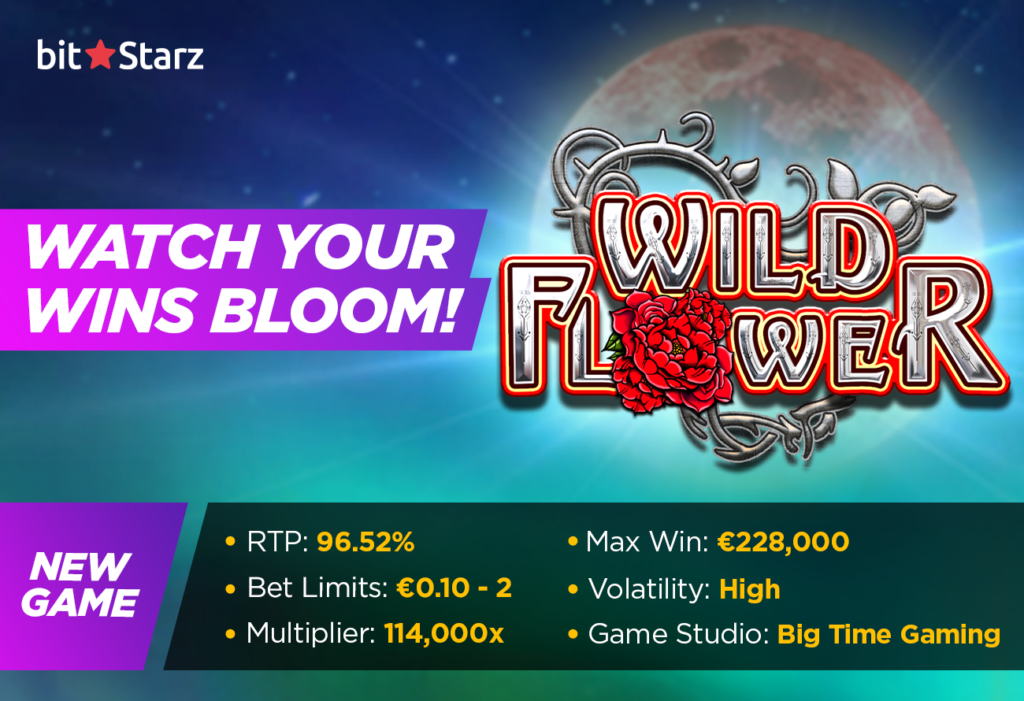 Pick-a-bouquet-of-blossoming-payouts-in-Wild-Flower-slot