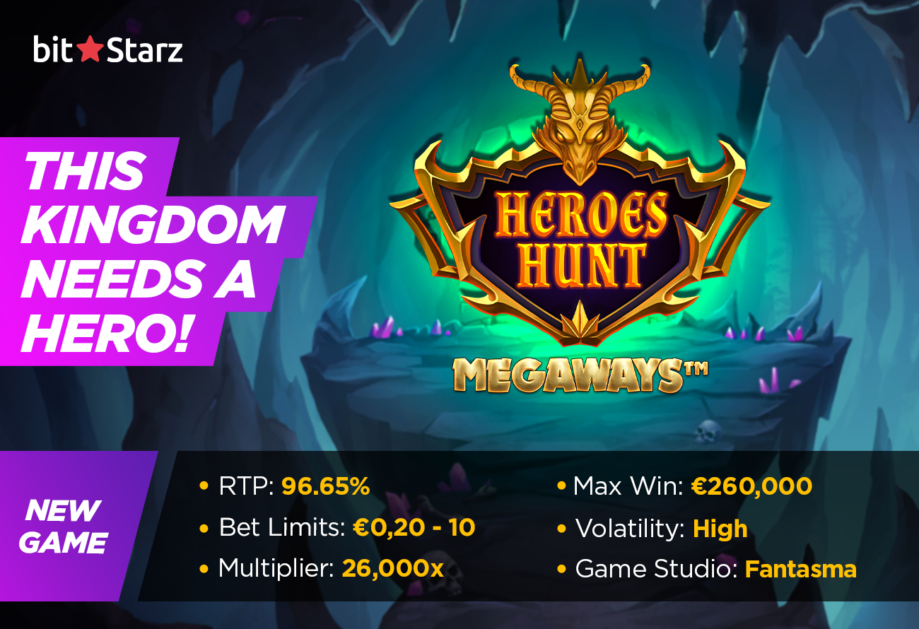 An-epic-adventure-awaits-in-the-new-Heroes-Hunt-Megaways-slot