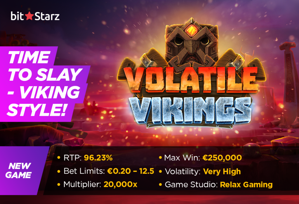 It’s Time to Plunder and Raid the Reels of Volatile Vikings Slot
