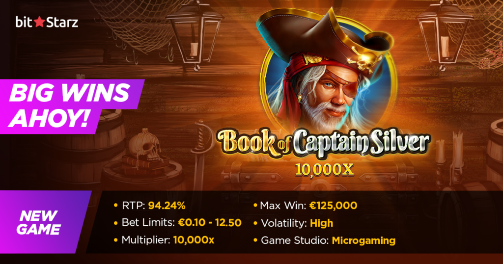 Set Sail Towards Mighty Wins With Book of Captain Silver Slot