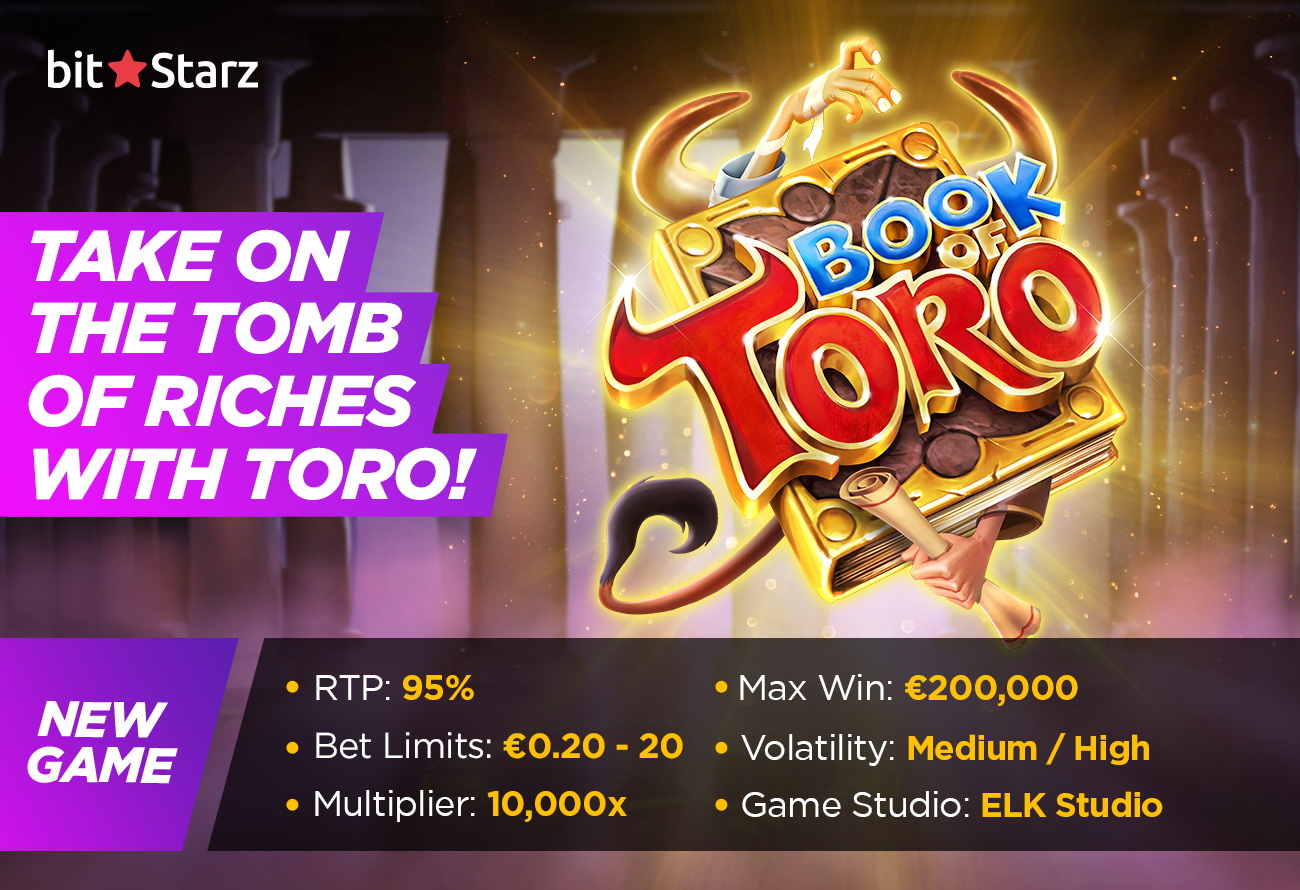 Toro-Takes-on-Ancient-Egypt-in-Book-of-Toro-Slot!