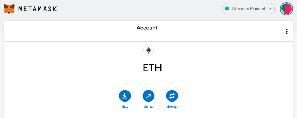 MetaMask Ethereum