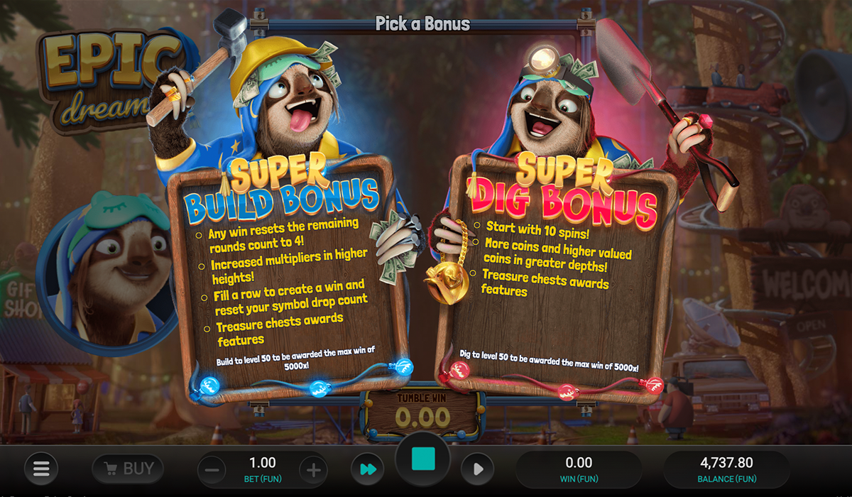 It’s-a-Sloth’s-Life-in-Epic-Dreams-Slot_special_image_2