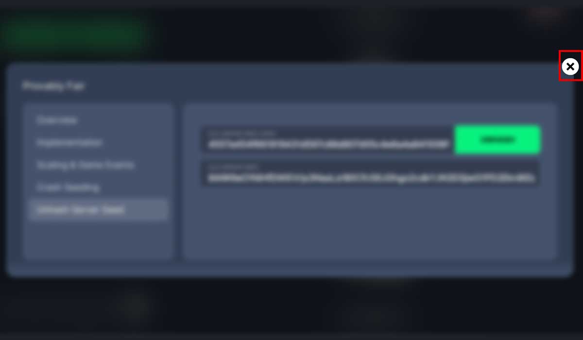How to use the BitStarz Originals provably fair tool - step 12.