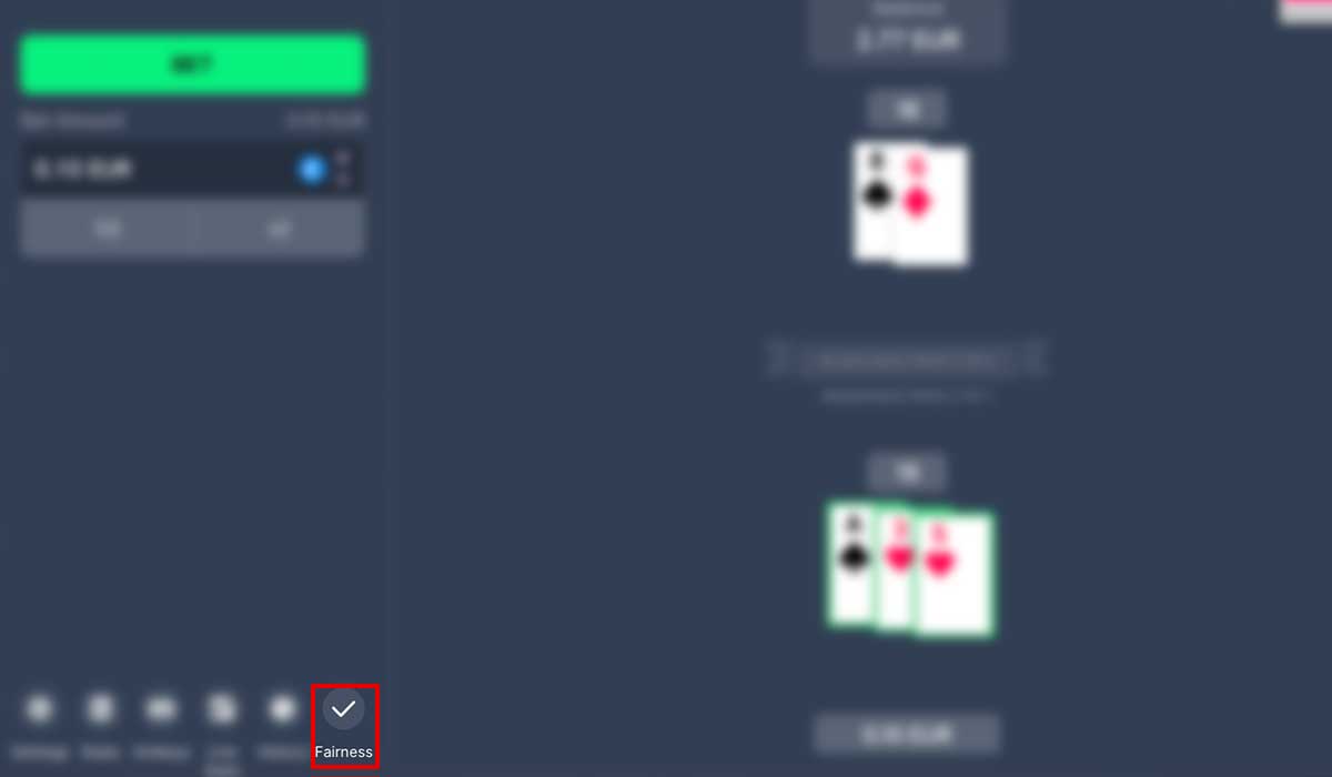How to use the BitStarz Originals provably fair tool - step 2.
